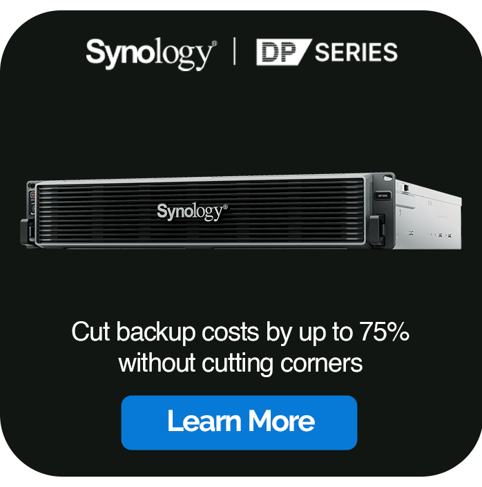 Synology ActiveProtect 5 - Ad Banner