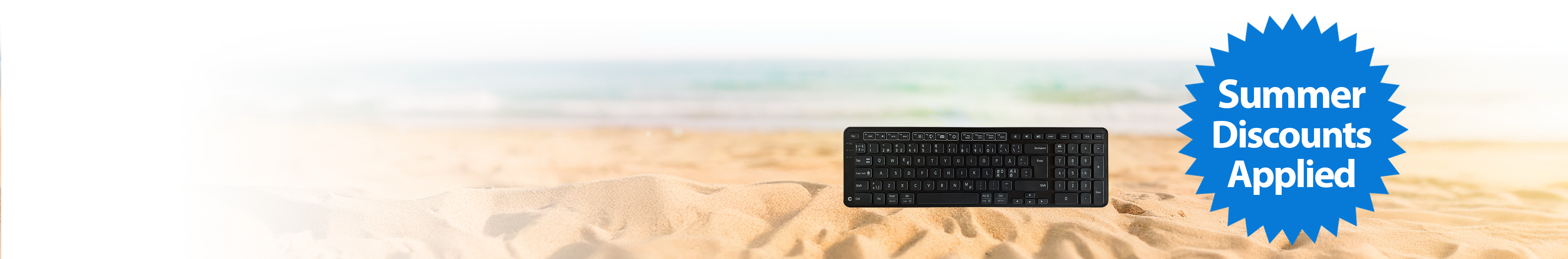 Contour - Keyboard Summer PROMO - Page Banner