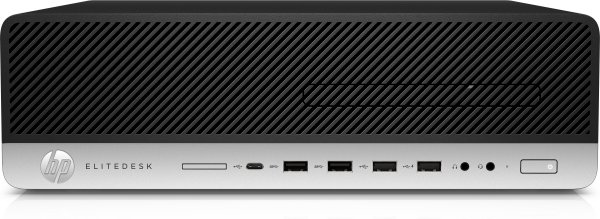 HP EliteDesk 800 G5 Small Form Factor PC Intel® Core™ i7 i7-9700 8 GB DDR4-SDRAM 1 TB HDD Windows 10 Pro SFF Black, Silver