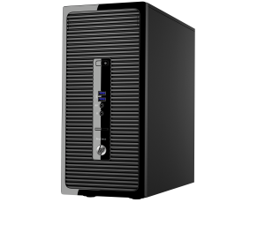 HP ProDesk 400 G3 Intel® Core™ i5 i5-6500 4 GB DDR4-SDRAM 500 GB HDD Windows 7 Professional Micro Tower PC Black