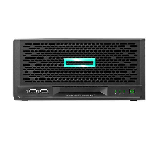 Intel Xeon E-2224 (3.4GHz, 8MB), 16GB (1 x 16GB) DDR4, 4LFF NHP HDD, Smart Array S100i SR Gen10, 180W External PS + 2x 1TB SATA HDD (801882-B21) + 1x iLO Enablement Kit (P13788-B21) + 1x Smart Array E208i-p (804394-B21)