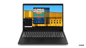 Lenovo IdeaPad S145 AMD Athlon 300U Laptop 39.6 cm (15.6″) HD 4 GB DDR4-SDRAM 128 GB SSD Wi-Fi 5 (802.11ac) Windows 10 Home in S mode Black