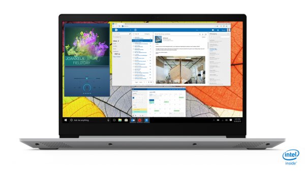 Lenovo IdeaPad S145 Intel® Core™ i3 i3-1005G1 Laptop 39.6 cm (15.6") HD 4 GB DDR4-SDRAM 128 GB SSD Wi-Fi 5 (802.11ac) Windows 10 Home in S mode Grey, Platinum