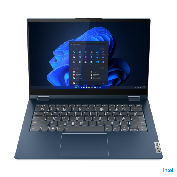 Lenovo ThinkBook 14s Yoga G2 IAP Intel® Core™ i5 i5-1235U Hybrid (2-in-1) 35.6 cm (14") Touchscreen Full HD 8 GB DDR4-SDRAM 256 GB SSD Wi-Fi 6 (802.11ax) Windows 11 Pro Blue