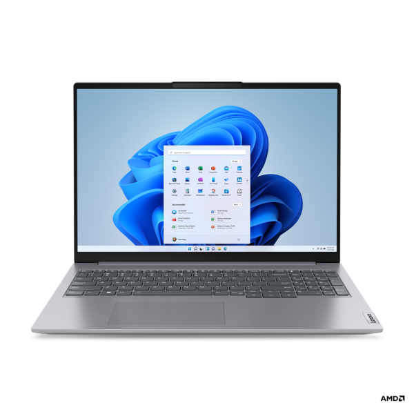 Lenovo ThinkBook 16 G6 ABP AMD Ryzen™ 5 7530U Laptop 40.6 cm (16") WUXGA 8 GB DDR4-SDRAM 256 GB SSD Wi-Fi 6 (802.11ax) Windows 11 Pro Grey