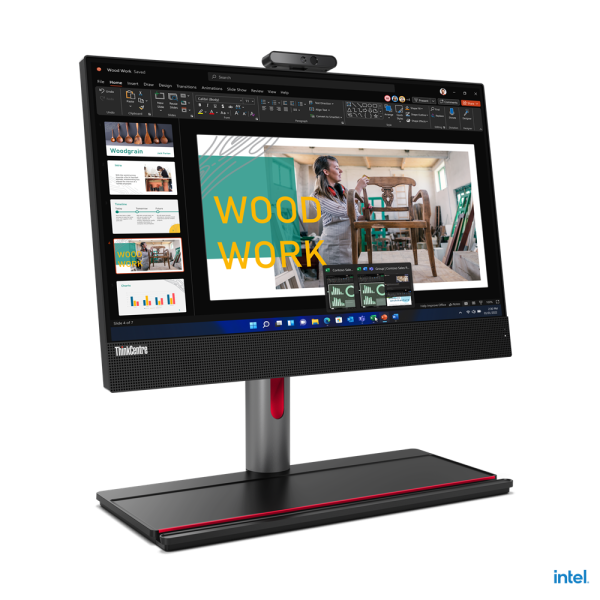 Lenovo ThinkCentre M70a Gen 3 Intel® Core™ i5 i5-12500 54.6 cm (21.5") 1920 x 1080 pixels All-in-One PC 8 GB DDR4-SDRAM 256 GB SSD Windows 11 Pro Wi-Fi 5 (802.11ac) Black