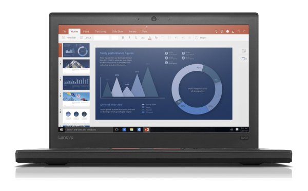 Lenovo ThinkPad X260 Laptop 31.8 cm (12.5") 8 GB DDR4-SDRAM 256 GB SSD Wi-Fi 5 (802.11ac) Windows 10 Pro Black