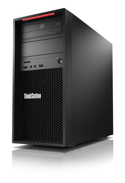 Lenovo ThinkStation P310 Intel® Xeon® E3 v5 E3-1225V5 DDR4-SDRAM Windows 10 Pro Tower Workstation Black