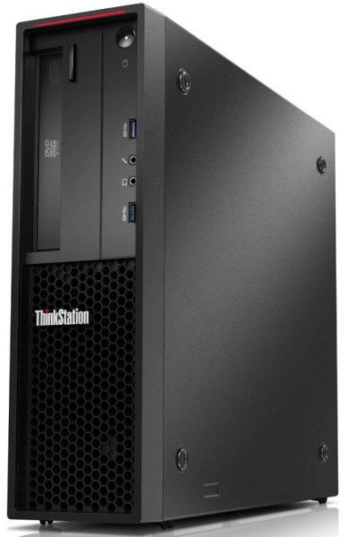 Lenovo ThinkStation P320 Intel® Core™ i7 i7-7700 8 GB DDR4-SDRAM 1 TB HDD Windows 10 Pro SFF Workstation Black