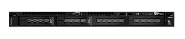 Lenovo ThinkSystem SR250 server Rack (1U) Intel® Xeon® E-2124 3.3 GHz 8 GB DDR4-SDRAM 300 W