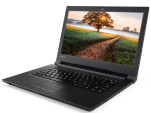 Lenovo V110 AMD A9 A9-9410 Laptop 39.6 cm (15.6″) HD 8 GB DDR4-SDRAM 128 GB SSD Wi-Fi 5 (802.11ac) Windows 10 Pro Black