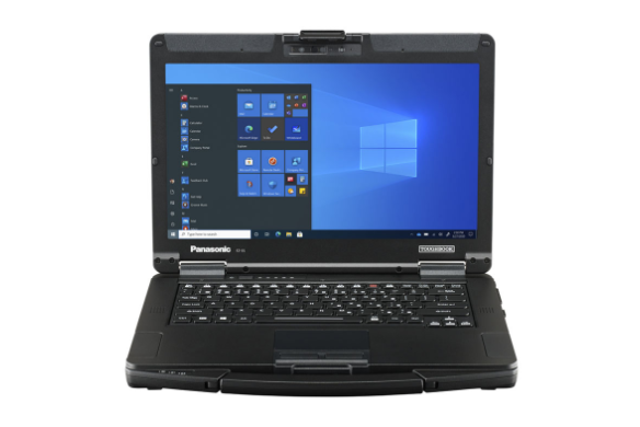 Toughbook 55 MK2, 14.0" IPS FHD (1920 x 1080), Intel Core i5-1145G7, Intel Iris Xe Graphics, 8GB DDR4, 256GB OPAL NVMe SSD, Intel Wi-Fi 6 AX201, Bluetooth v5.1, Windows 10