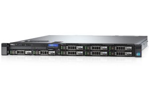 1U, Intel Xeon E5-2630 v3 (20M Cache, 2.40 GHz), 8(1x8)GB DDR4, 2x300GB HDD, 8x2.5″ HotPlug, PERC H730, DVD-RW, Gigabit Ethernet, iDRAC8 Enterprise, 550W