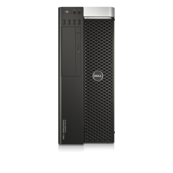 DELL Precision T7810 Intel Xeon E5 v3 E5-2630V3 32 GB DDR4-SDRAM 1 TB HDD AMD FirePro W5100 Windows 7 Professional Tower Workstation Black