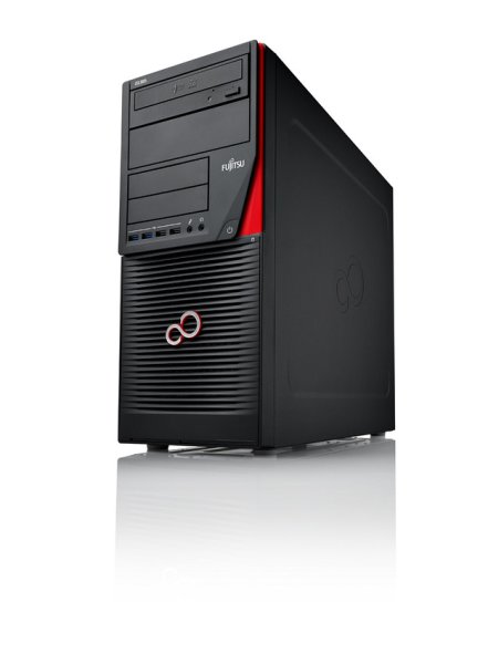 Fujitsu CELSIUS W550 Intel® Core™ i7 i7-6700 8 GB DDR4-SDRAM 256 GB SSD NVIDIA® Quadro® K2200 Windows 7 Professional Mini Tower Workstation Black