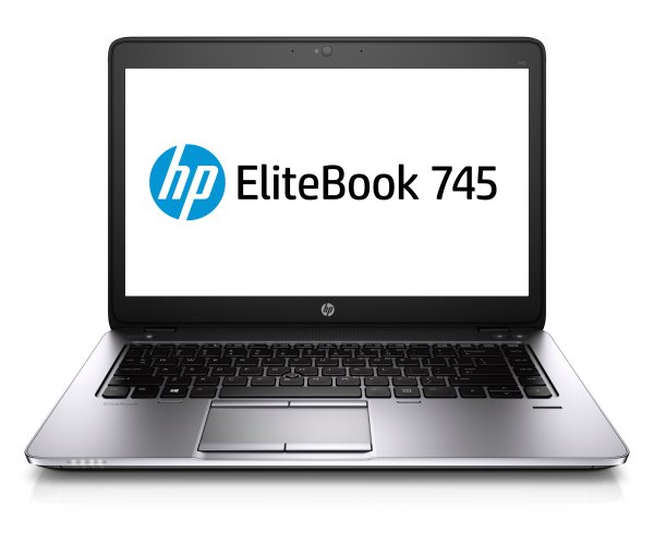 HP EliteBook 745 G2 AMD PRO A8 PRO A8-7150B Laptop 35.6 cm (14") HD 4 GB DDR3L-SDRAM 500 GB HDD Wi-Fi 4 (802.11n) Windows 7 Professional Black, Silver