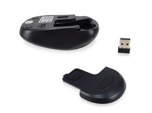 Equip Comfort Wireless Mouse, Black