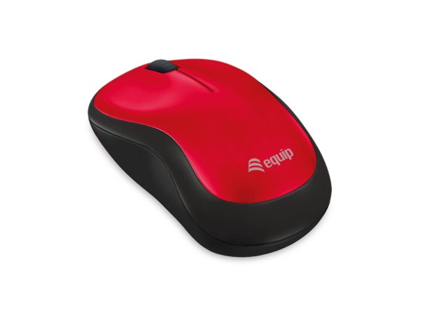 Equip Comfort Wireless Mouse, Red