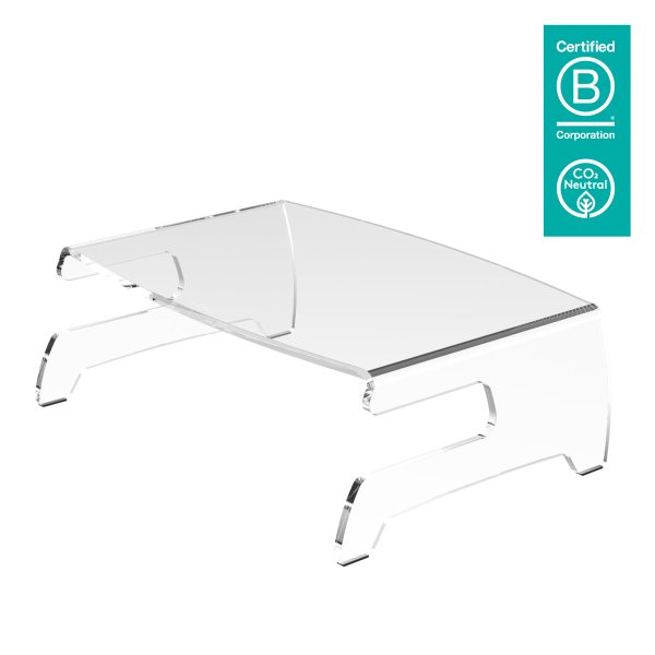 Addit monitor riser 660, clear acrylic