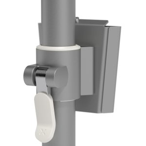 Viewmate monitor arm - wall 052, silver