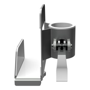 Viewmate thin client holder - option 422, silver