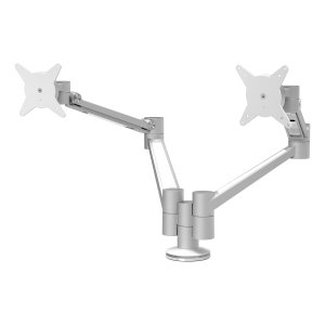 Viewlite plus monitor arm - desk 652, silver-white