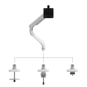 Dataflex 65.110 monitor mount / stand 131.6 cm (51.8") White Desk