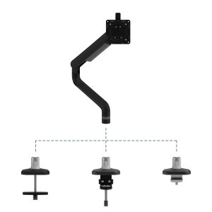 Dataflex 65.113 monitor mount / stand 131.6 cm (51.8") Black Desk