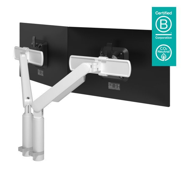 Dataflex 65.210 monitor mount / stand 131.6 cm (51.8") White Desk