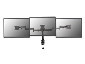 Equip 13"-27" Articulating Triple Monitor Desk Mount Bracket