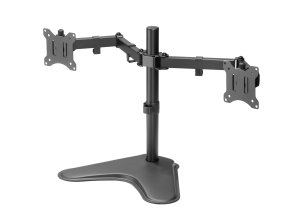 Equip 17"-32" Economy Dual Monitor Tabletop Stand