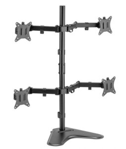 Equip 17"-32" Articulating Quad Monitor Tabletop Stand