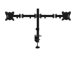 Equip 13″-27″ Articulating Dual Monitor Desk Mount Bracket