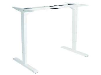 Equip ERGO Electric Sit-Stand Desk Frame, Dual Motor, White