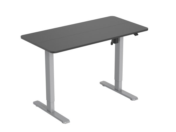 Equip ERGO Electric Sit-Stand Desk Frame with Desktop, Grey