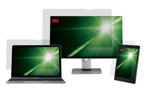 3M Anti-Glare Filters help reduce glare and mirror-like reflections. Its lightweight thin frameless design is easily applied and reapplied numerous times with no bubbles. Designed to fit widescreen desktop LCD monitors with a diagonally measured 23.6″ vie