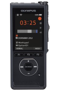 Olympus DS9500 Premium Kit voice recorder Intelligent 2 Microphone System dictation Transfer and Device Configuration via Wi-Fi. Precise 4 position slide switch. 2.4″ full-colour display. 256 bit file encryption with DSS Pro audio codec. Device lock by PI