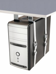 BakkerElkhuizen Fix Desk-mounted CPU holder Silver