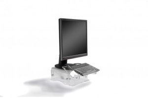 BakkerElkhuizen Q-deskmanager 150 Document Holder/Monitor Stand