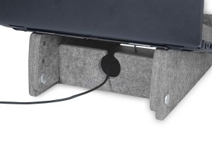 BakkerElkhuizen Ergo-Top 320 Circular Laptop stand Grey 40.6 cm (16")