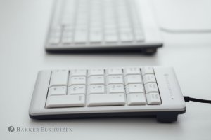 BakkerElkhuizen UltraBoard 955 Numeric numeric keypad PC USB Light grey, White