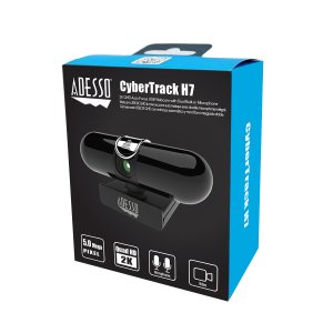 Adesso CyberTrack H7 webcam 4 MP 2560 x 1440 pixels USB 2.0 Black