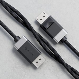 ALOGIC FUDP3-SGR DisplayPort cable 3 m Black, Grey