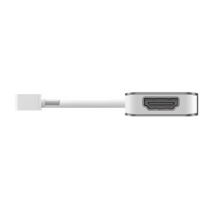 j5create JCD372 laptop dock/port replicator USB 3.2 Gen 2 (3.1 Gen 2) Type-C Silver