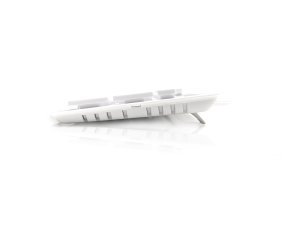 Ceratech AQUA keyboard USB QZERTY UK English White