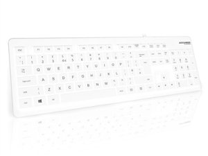 Accuratus Accumed Value keyboard Medical USB QWERTY UK International White