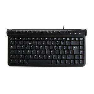 Accuratus KYB-STICKERS-105-CY keyboard USB QWERTY English Black