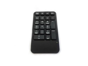 Accuratus 100 - Professional Wireless RF Numeric Keypad with Integrated Palm Rest & Calculator Tab Backspace Escape Keys