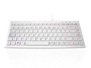 Accuratus 395 keyboard Universal USB QWERTY UK English White