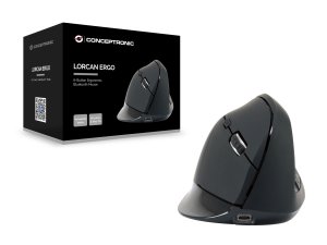 Conceptronic LORCAN ERGO 6-Button Ergonomic Bluetooth Mouse